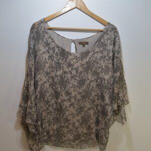 Piazza Roma Silk Blouse sz L